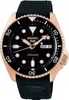 Seiko 5 Sports Automatikuhr mit schwarzem Zifferblatt und Produktbild-Vorschau 1