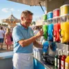 Ice Bär syrop Slush intensywny niebieski jagoda 5 litrów Podgląd zdjęcia produktu 10