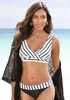 LASCANA Triangel-Bikini schwarz-weiß Größe 42 Cup C Produktbild-Vorschau 3