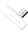 Uhrenarmband Kalbslederband 30mm weich weiss Herzog 19279S Produktbild-Vorschau 1