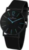 Jacques Lemans 1-2030F Damen Herren uni Uhr Edelstahl Leder Produktbild-Vorschau 1