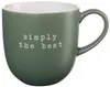 Tasse à café - Vert - New Bone China - 350 ml Voir les images du produit 1
