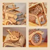 3D Holzpuzzle,Modellbausatz(165Stk,Vintage Auto)Holzbausatz Produktbild-Vorschau 4