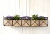 Großer Wandblumenkasten aus Metall 110 cm breit Pflanzkorb Produktbild-Vorschau 3