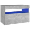 Mobili TV Luci LED 2 pz. Grigio cemento 60x35x40 cm Anteprima dell’immagine prodotto 12