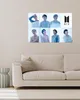 Erik Editores Bts 4 Plakat Blau  Blau One Size Produktbild-Vorschau 3
