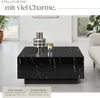 tectake® Couchtisch Lasley inkl. Bodenschoner, Produktbild-Vorschau 3