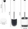 Toilettenbürste Silikon mit Behälter schnell trocknendem, Produktbild-Vorschau 7