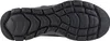 The image shows the sole of a black shoe. Voir les images du produit