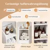 COSTWAY Skrinka do kúpeľne, úzka skrinka, skrinka pod Náhľad obrázku produktu 4