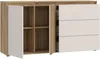 Madia Neutra Rovere e Cashmere con 3 Cassetti e Anta Anteprima dell’immagine prodotto 5