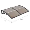 Vordach 100x200cm für Haustür und Terrasse Überdachung Produktbild-Vorschau 5