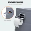 Close-up of a portable toilet accessory showing a removable holder for a phone and toilet roll. Produktbild-Vorschau