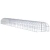 vidaXL Outdoor-Hühnerstall 3x24x2 m Verzinkter Stahl -  Produktbild-Vorschau 2