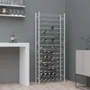 Stojan na víno na 96 fliaš biely kovový Náhľad obrázku produktu 2