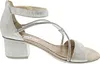 Rieker Damen Sandale Sandalette Strass Metallic Blockabsatz Produktbild-Vorschau 43