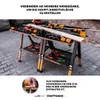 CRAFTMAKER S20 2-in-1 Arbeitstisch & Sägebock | Klappbar & Produktbild-Vorschau 3