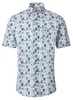 Redmond Freizeithemd Kurzarm - 261415999 in blau