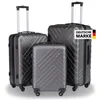 Xonic Design Reisekoffer mit Rollen– ABS Hartschalenkoffer Produktbild-Vorschau 1