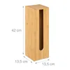 Bambusový úložný box na toaletný papier, RD48527 Náhľad obrázku produktu 4