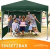 Kronenburg Faltpavillon 3x3m - Wasserfest, UV-Schutz 50+, 2 Produktbild-Vorschau 7