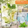 Juego de 6 vasos de cristal KADAX, vasos para agua, vasos Vista previa de la imagen del producto 8