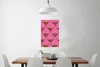 MuchoWow® Poster Schottisches Hochlandrind - Muster - Rosa Produktbild-Vorschau 2