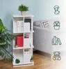 Regał Relaxdays, obracany o 360 stopni, 3 półki, na Podgląd zdjęcia produktu 3