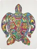 MOXY Obrysov Puzzle Schildkrö te 130 dll Produktbild-Vorschau 5