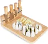 Vassoio per formaggi Excellent Houseware, bambù, 30x20x8,5 Anteprima dell’immagine prodotto 2