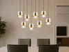 Globo Lighting Hängeleuchte Metall schwarz matt, 8x E27 Produktbild-Vorschau 5