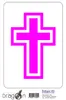 Aufkleber / Autoaufkleber - JDM - Die cut - Cross Christian Produktbild-Vorschau 2