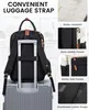 17 Zoll Laptop Rucksack Damen Wasserdicht Schwarz LOVEVOOK Produktbild-Vorschau 4