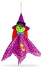 Decoración de Halloween: adorno colgante, bruja, 48 x 44 cm Vista previa de la imagen del producto 2
