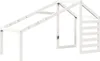 vidaXL Baldachýn na dětskou postýlku bílý 198x97x113 cm Náhled obrázku produktu 1