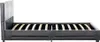 HOME DELUXE - LED Bett Asteroid - Dunkelgrau, 90 x 200 cm - Produktbild-Vorschau 6