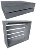Two wooden crates, one stacked on top of the other, against a white background. Produktbild-Vorschau