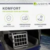 Juskys Alu Hunde-Transportbox M - 69×54×50 cm – Auto Produktbild-Vorschau 3