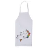 Mr. & Mrs. Panda Kochschürze Einhorn Cocktail - Weiß - Produktbild-Vorschau 2