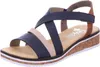 Rieker Schuhe Damen Keil Sandaletten Sandalen V3663, Produktbild-Vorschau 16