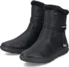 A pair of black women's boots on a white background. Anteprima dell’immagine prodotto