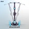Kinder Roller Kinderscooter Dreiradscooter mit LED Räder, Produktbild-Vorschau 8
