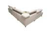 L-förmiges Sofa mit Schlaffunktion Eckcouch GREKO XI Grau Produktbild-Vorschau 9