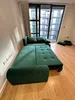 Relax-Ecksofa mit Schlaffunktion und Bettkasten in grüne Produktbild-Vorschau 3