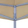 vidaXL Strecha párty stanu 3x3 m béžová 270 g/m² Náhľad obrázku produktu 3
