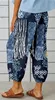 ASKSA Femme 7/8 Imprimer Pantalon long en lin Pantalon Voir les images du produit 3