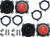 JBL Lautsprecher Set für BMW 3er E90 E91 E92 Bj 05 -12 Tür Produktbild-Vorschau 1