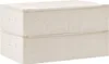 Úložné boxy 2 ks látkové 70x40x18 cm krémové Náhľad obrázku produktu 4