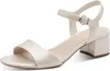 Tamaris Damen Sandalette Sandale Metallic Lack Blockabsatz Produktbild-Vorschau 17