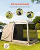 SucceBuy Campingzelt 182,88x182,88 cm, Pop-Up-Zelt für Produktbild-Vorschau 2